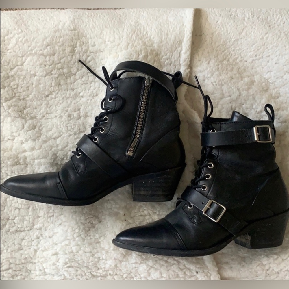 All saints leather boots
